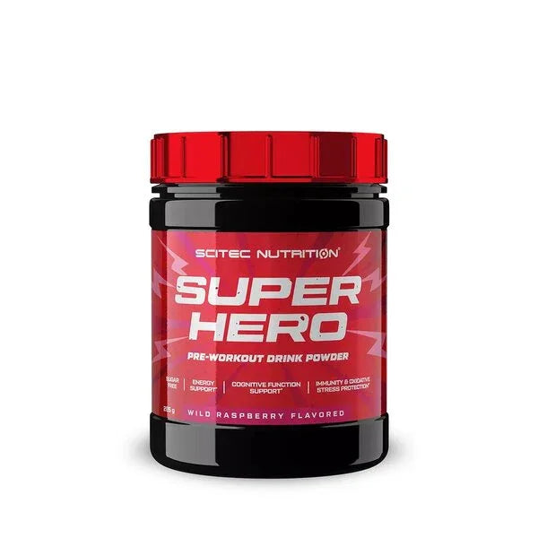 SciTec Superhero, Wild Raspberry - 285 grams