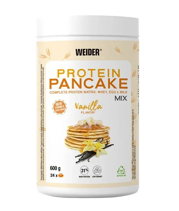 Weider Protein Pancake Mix, Vanilla - 600 grams