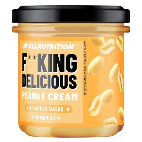 Allnutrition Fitking Delicious Peanut Cream, Natural - 350 grams