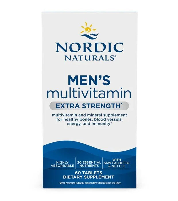 Nordic Naturals Men's Multivitamin Extra Strength - 60 tablets