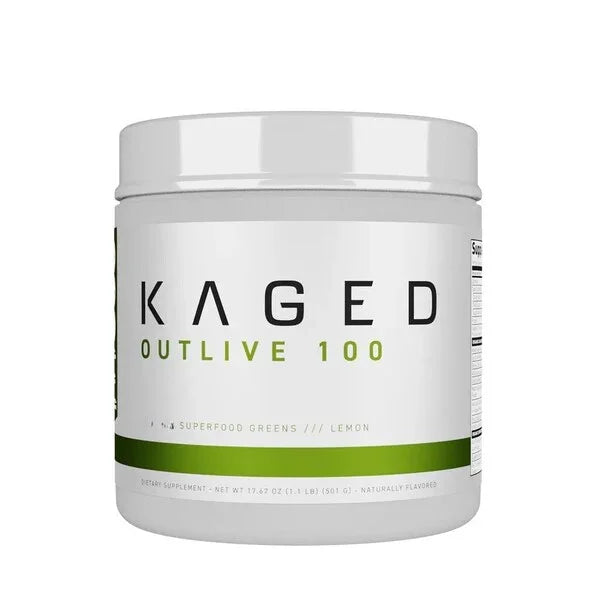 Kaged Muscle Outlive 100, Lemon - 501 grams