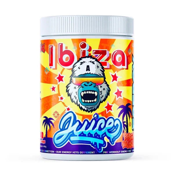 Gorillalpha Ibiza Juice, Peach Daiquiri - 480 grams