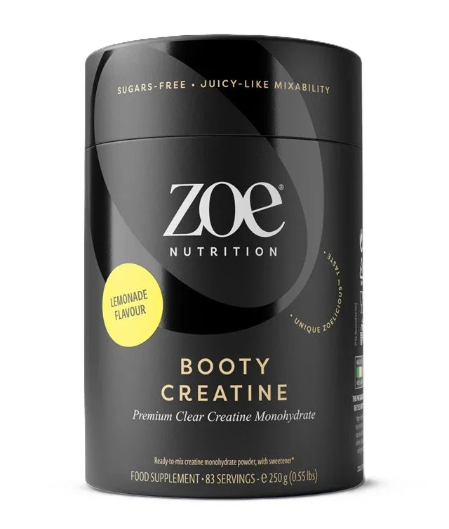 ZOE Nutrition Booty Creatine, Lemon - 250 grams