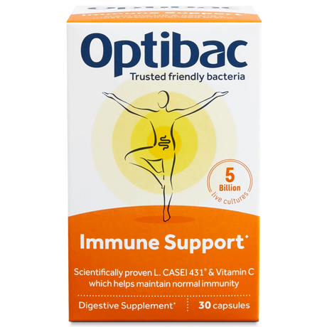 Immune Support Probiotics, 30 capsules - OptiBac - welzo