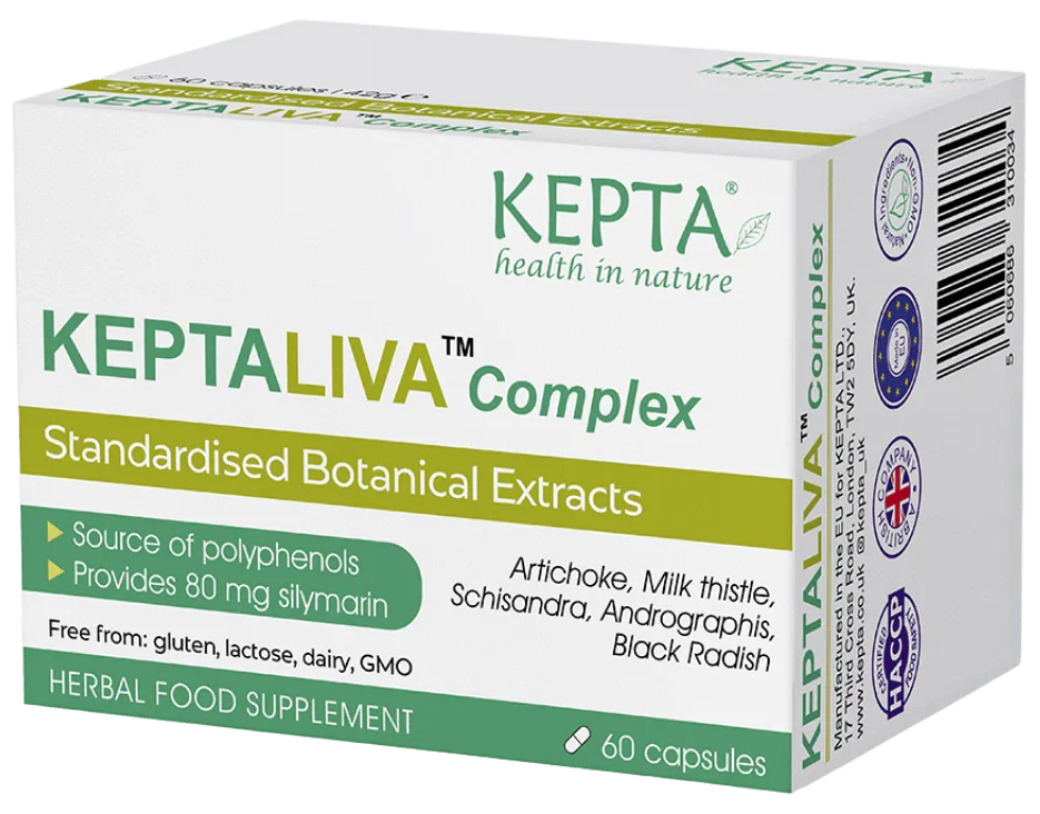 KeptaLiva - 60 Capsules- Kepta - welzo