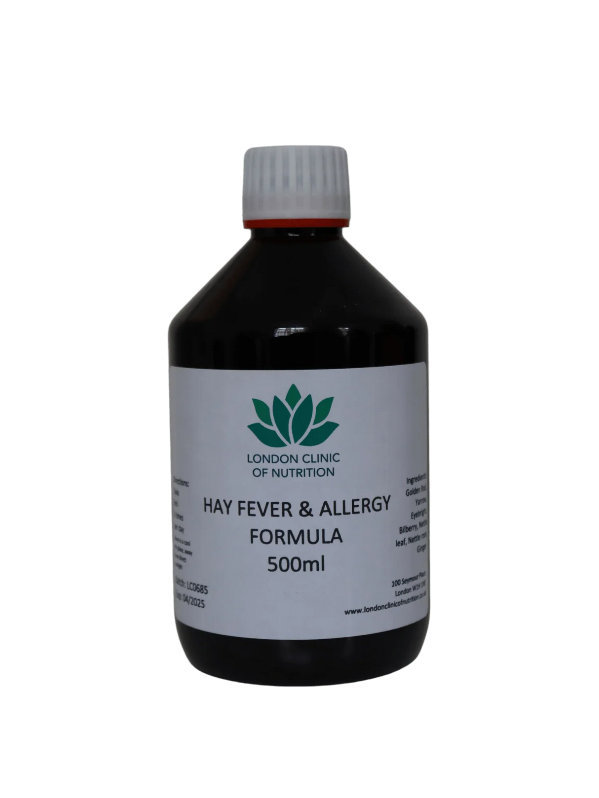 LCON Hay Fever & Allergy Formula - 500ml - welzo