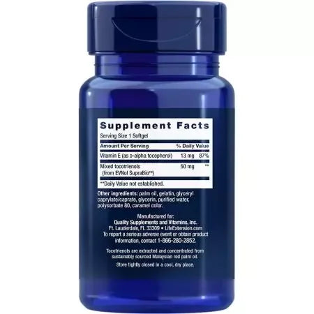 Life Extension Super Absorbable Tocotrienols 60 Softgels