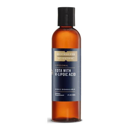 Liposomal EDTA with R-Lipoic Acid (4oz) - QuickSilver - welzo
