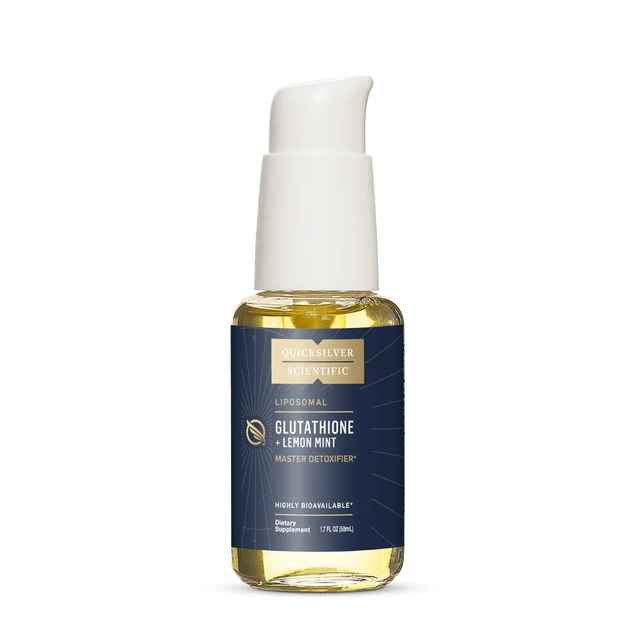 Liposomal Glutathione with Lemon Mint - 50ml - Quicksilver Scientific - welzo