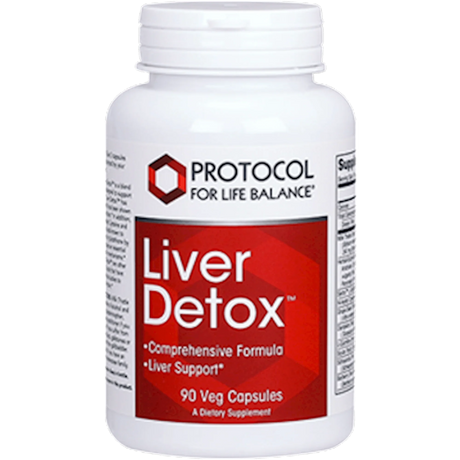 Liver Detox 90 caps - Protocol For Life Balance - welzo