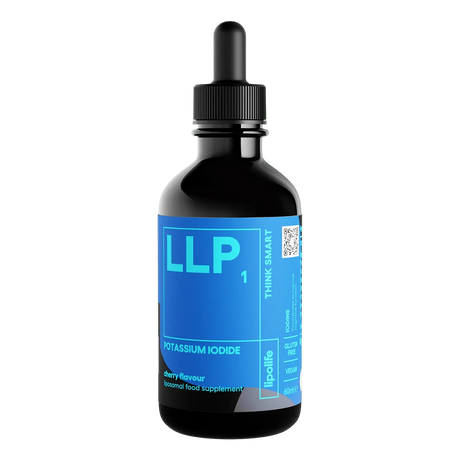 LLP1 Liposomal Potassium Iodide (cherry) 60ml - Lipolife - welzo