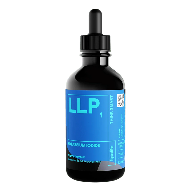 LLP1 Liposomal Potassium Iodide (cherry) 60ml - Lipolife - welzo