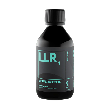 LLR1 Liposomal Resveratrol 240ml - Lipolife - welzo
