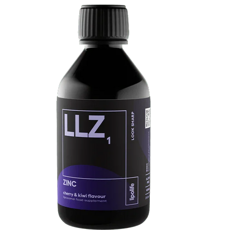 LLZ1 Liposomal Zinc (250ml) - lipolife - welzo