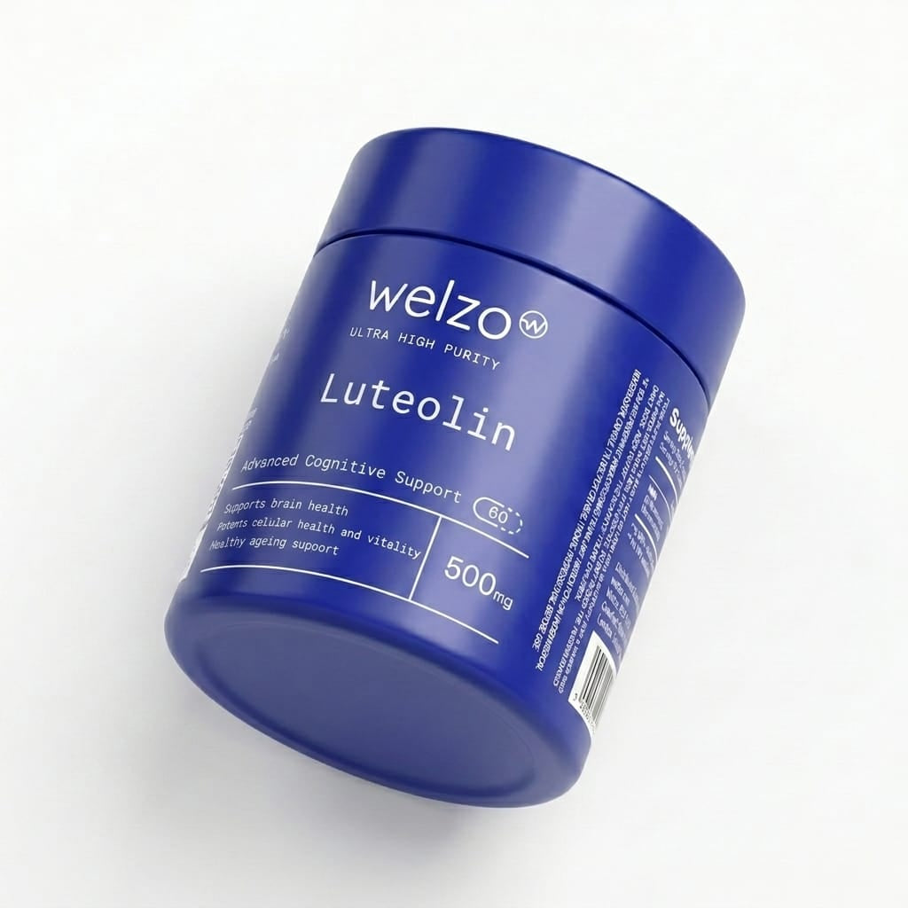 Ultra Purity Luteolin 500mg antioxidant flavonoid capsules – view 10
