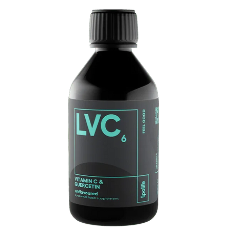 LVC6 Vitamin C and Quercetin 240ml - Lipolife - welzo
