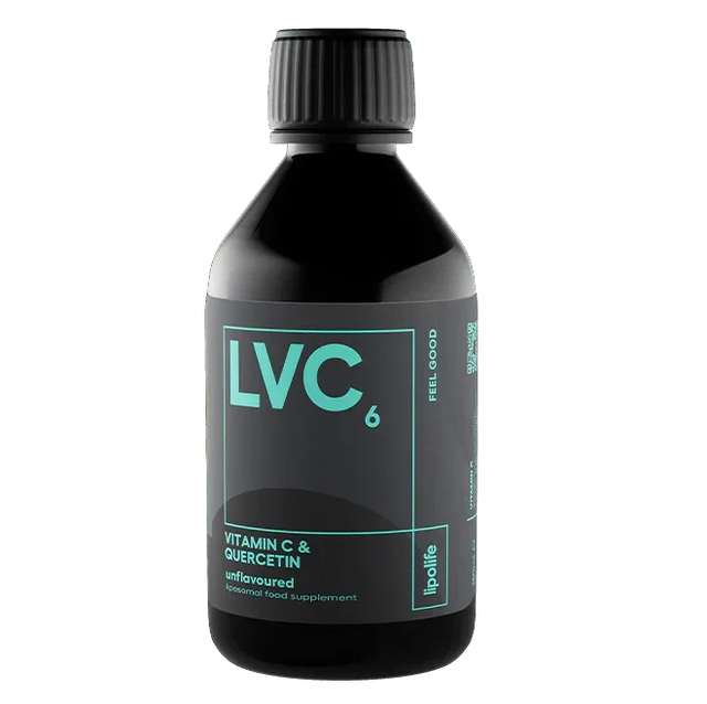 LVC6 Vitamin C and Quercetin 240ml - Lipolife - welzo