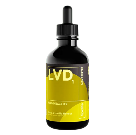 LVD1 - Liposomal Vitamin D3 K2 (Cherry & Vanilla) 60ml - Lipolife - welzo