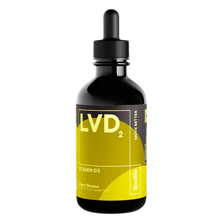LVD2 Liposomal Vitamin D3 (Cherry Flavour) 60ml - Lipolife - welzo