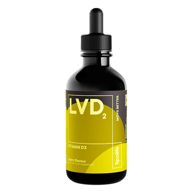 LVD2 Liposomal Vitamin D3 (Cherry Flavour) 60ml - Lipolife - welzo