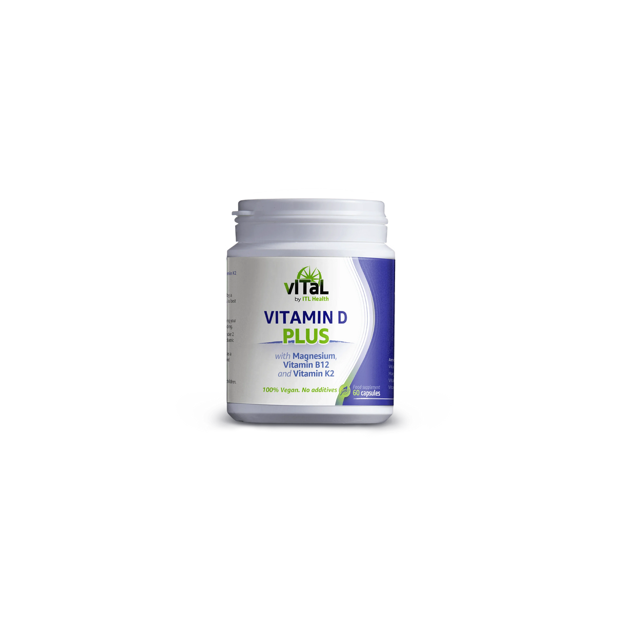 MAG365 - VITAL Vitamin D Plus -with Magnesium, Vit B12, Vit K2 - welzo