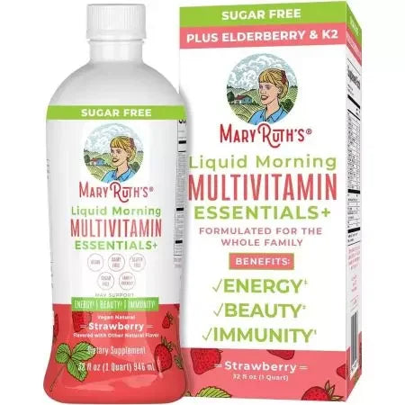 MaryRuth Liquid Morning Multivitamin Essentials+