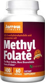 Methyl Folate 400mcg, 60 Capsules - Jarrow Formulas - welzo