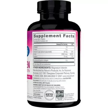NeoCell Super Collagen + Vitamin C and Biotin Tablets