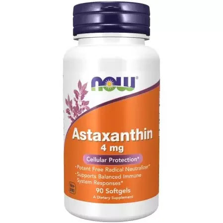 Now Foods Astaxanthin 4 mg 90 Softgels