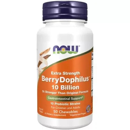 Now Foods BerryDophilus Extra Strength 50 Chewables