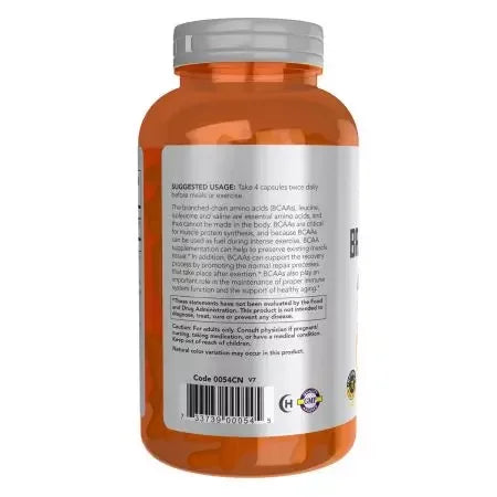 Now Foods Branched Chain Amino Acids Veg Capsules