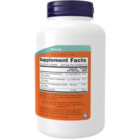 Now Foods Calcium & Magnesium Softgels