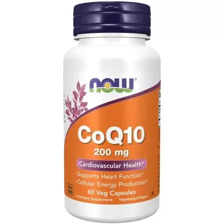 Now Foods CoQ10 200mg 60 VCAPS