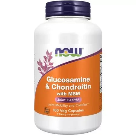 Now Foods Glucosamine & Chondroitin with MSM Veg Capsules
