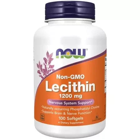 Now Foods Lecithin 1,200 mg Softgels