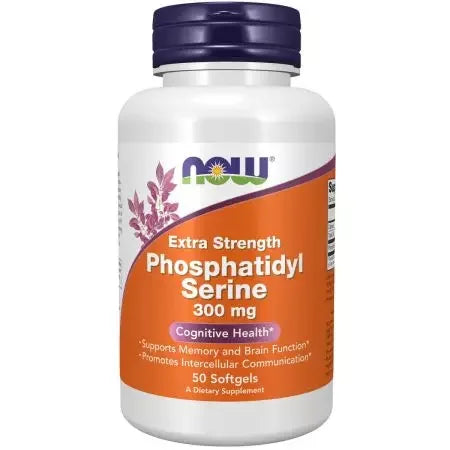 Now Foods Phosphatidyl Serine 300 mg 50 Softgels