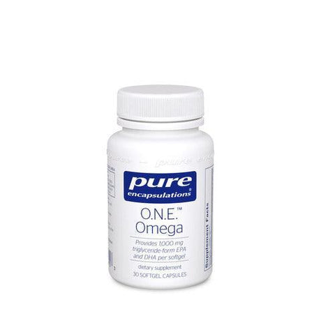 ONE Omega 30 softgels - Pure Encapsulations - welzo