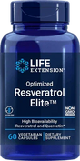 Optimized Resveratrol Elite- 60 Veg Caps - Life Extension - welzo