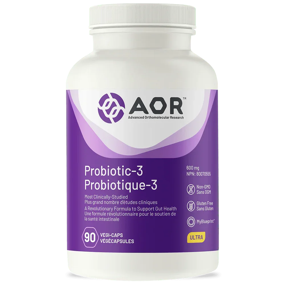 Probiotic-3 - 90 capsules - AOR - welzo