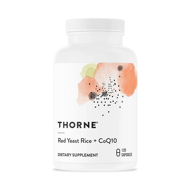Red Yeast Rice + CoQ10 (Formerly Choleast) - 120 Capsules- Thorne - welzo