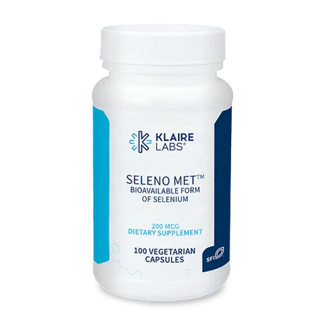 Seleno Met 200mcg, 100 Capsules - Klaire Labs - welzo