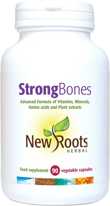 Strong Bones (90 capsules) - New Roots Herbals - welzo
