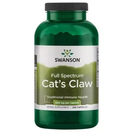 Swanson Full Spectrum Cat's Claw 500mg Capsules