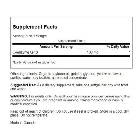 Swanson CoQ10 Softgels