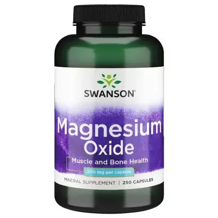 Swanson Magnesium 200 mg 250 Capsules
