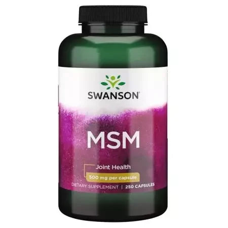 Swanson MSM 500mg 250 Capsules
