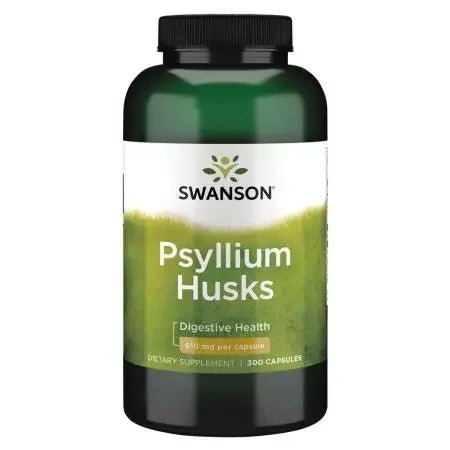 Swanson Psyllium Husks 610 mg 300 Capsules