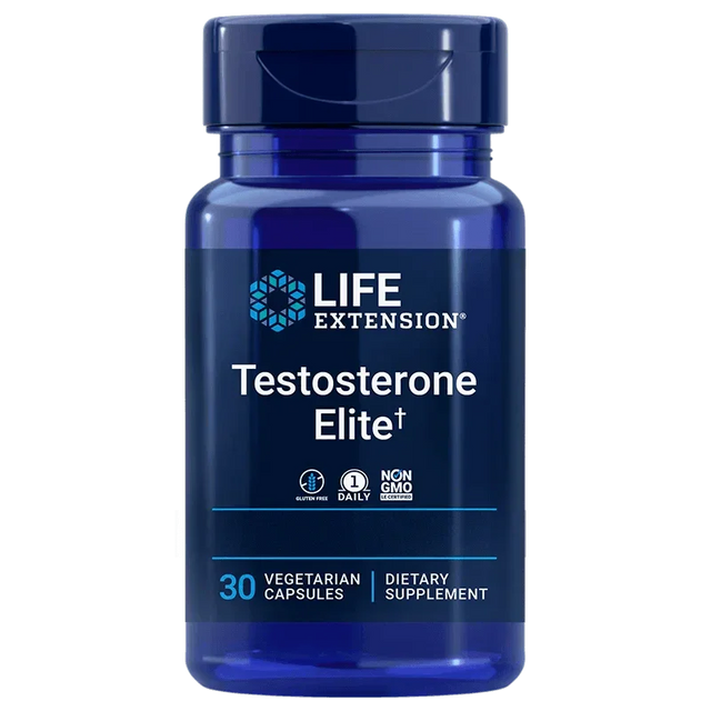 Testosterone Elite, 30 capsules - Life Extension - welzo