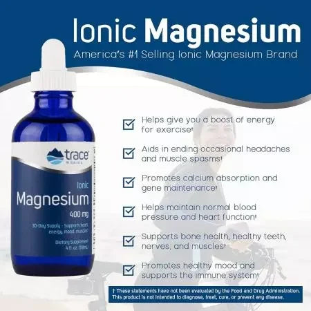 Trace Minerals Ionic Magnesium 400mg