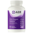 Zinc-Copper Balance -100 Capsules - AOR - welzo